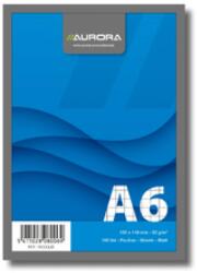 AURORA Blocnotes capsat, A6, 100 file - 60g/mp, microperforatii, AURORA Office (1600G)