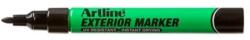 ARTLINE Marker ARTLINE, pentru exterior, corp plastic, varf rotund 1.5mm - negru (EKPR-EXM-BK)