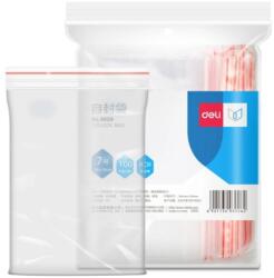 DELI Pungi cu inchidere zip 190 x 140mm 100buc/set, DELI (DL3026)