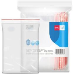 DELI Pungi cu inchidere zip 265 x 220mm 100buc/set, DELI (DL3028)