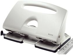 Leitz Perforator metalic LEITZ 5132, pentru 4 perforatii, 40 coli - gri (L-51320085)