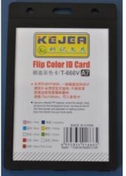 KEJEA Suport PP tip flip, pentru carduri, 74 x 105mm, orizontal, 5 buc/set, KEJEA - negru (KJ-T-666V) - ihtis