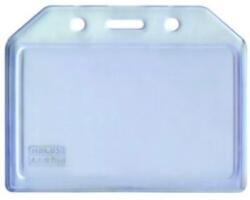 KEJEA Buzunar PVC flexibil, pentru ID carduri, 105 x 74mm, orizontal, 5 buc/set, KEJEA - transparent (KJ-T-015H) - ihtis