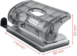 RAPID Perforator plastic Rapid Colour Breeze FC5, 10 coli (RA-5001)