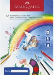 Faber-Castell Bloc desen A3 20 file 100g/mp, FABER-CASTELL (FC212048)