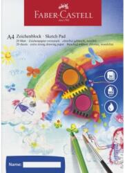 Faber-Castell Bloc desen A4 20 file 100g/mp, FABER-CASTELL (FC212046)