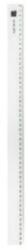 ALCO Rigla din plastic transparent, 50cm, ALCO (AL-1574)