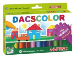 ALPINO Creioane cerate semi-soft, cutie carton, 12 culori/cutie, ALPINO DacsColor (MS-DC050290)