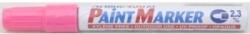 ARTLINE Marker cu vopsea ARTLINE 400XF, corp metalic, varf rotund 2.3mm - roz (EK-400XF-PK) - ihtis