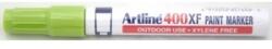 ARTLINE Marker cu vopsea ARTLINE 400XF, corp metalic, varf rotund 2.3mm - vernil (EK-400XF-YGR) - ihtis