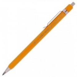 KOH-I-NOOR Creion mecanic 2mm, galben, accesorii cromate, KOH-I-NOOR Versatil (KN5201C)