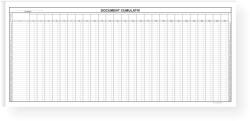  Document cumulativ, 1/A3, tipar fata, 100 file/carnet (TP019040)