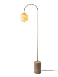 IT'S ABOUT ROMI Lampa podea din travertin si sticla sand Tivoli (TIVF030SA)