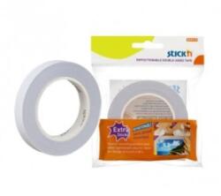 STICK'N Banda dublu adeziva cu adeziv permanent, 12mm x 12 m, Stick"n Extra-Sticky (HO-24007)