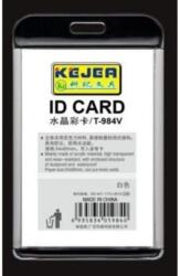 KEJEA Suport PP-PVC rigid, pentru ID carduri, 74 x105mm, vertical, KEJEA -alb (KJ-T-985V-WH) - ihtis