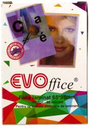 EVO Folie pentru laminare 65 X 95 mm 80 microni 100 coli/top EVO (EG8A18)