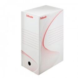 ESSELTE Cutie depozitare si arhivare Esselte Standard, carton, 100% reciclat, FSC, reciclabil, 150 mm, alb (ES-128602)