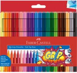 Faber-Castell Carioca 20 culori/set GRIP FABER-CASTELL (FC155320)