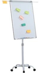 Office Products Flipchart magnetic, 100 x 70 cm, cu brate laterale, cu rotile, Office Products (OF-20094521-14)