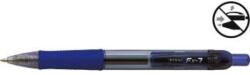 PENAC Pix cu gel PENAC FX-7, rubber grip, 0.7mm, corp transparent (P-BA2001)