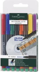Faber-Castell Set 8 markere permanente M Multimark 1.0mm Faber-Castell (FC152509)