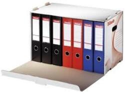 ESSELTE Container arhivare Esselte Standard, pt biblioraft, deschidere frontala, carton, 100% reciclat, FSC, alb (ES-10964)