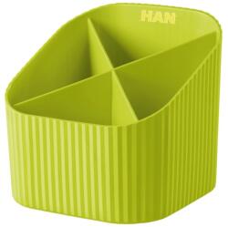 HAN Suport pentru instrumente de scris, 4 compartimente, HAN X-Loop Trend-Colours - lemon (HA-17238-950)
