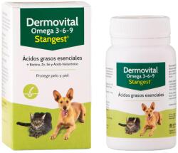 Stangest STANGEST Dermovital Omega 3-6-9, supliment piele & blană câini, comprimate STANGEST Dermovital Omega 3-6-9, XS-XL, supliment piele & blană câini și pisici, flacon, 60 comprimate