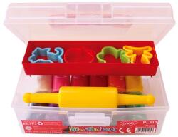 DACO Plastilina 12 culori x 31 grame, Plastinica Daco (PL312)