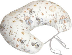 Amy Perna pentru gravide si alaptare, husa detasabila din bumbac 100% si umplutura antialergica babysoft , circ blue, amy - bekid - 149,00 RON