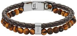 Fossil Мъжка кожена гривна Fossil JF03118040 Fossil | Kafyav | МЪЖЕ | ЕДИН РАЗМЕР