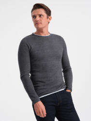 Ombre Clothing Dark Grey Мъжки пуловер Ombre Clothing Ombre Clothing | Siv | МЪЖЕ | S