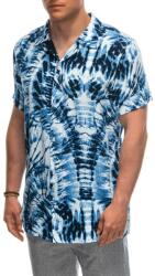Ombre Clothing Модерна бяла мъжка риза с къс ръкав Ombre Clothing Ombre Clothing | Byal | МЪЖЕ | S