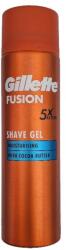 Gillette fusion gel de ras 200ml moisturising with cocoa butter
