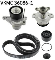 SKF Pompa apa + Set curea transmisie cu caneluri SKF VKMC 36086-1 (VKMC 36086-1)