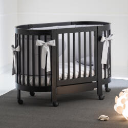 Raffaello Design Patut Bebe Raffaello Design Oval Evolutiv Giulia Nero