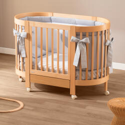 Raffaello Design Patut Bebe Raffaello Design Oval Evolutiv Giulia Naturale