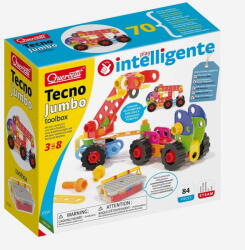 Quercetti Joc Quercetti Tecno Jumbo Toolbox 3-8 Ani