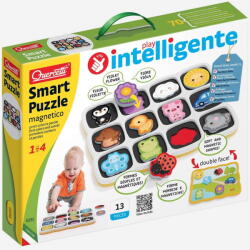 Quercetti Joc Quercetti Smart Puzzle Culori si Cuvinte 1-4 Ani