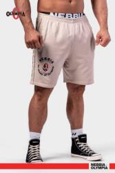 NEBBIA Washed Sweat rövidnadrág LEGEND 786 - light grey (M) - NEBBIA
