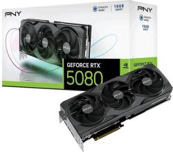 PNY GeForce RTX 5080 Triple Fan 16GB GDDR7 256bit (VCG508016TFXPB1) Videokártya