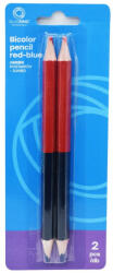 BLUERING Postairón vastag piros-kék BLUERING 2db/blisz (JJ10121T)