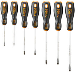 NEO TOOLS Csavarhúzó készlet 7db 25 év garanciával 04-206