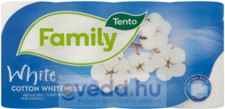 Tento Family Cotton White 8Tek. 2rétegű Illatmentes Toilettpapír