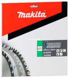Makita Lamă de ferăstrău MAKITA aluminiu SPECIALIZED 250x2.8x30mm 80 dinți B-33370 (B-33370)