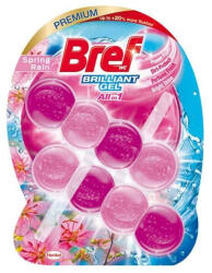 Bref Toalett illatosító golyó BREF Brilliant Gel Spring Rain 2x42 g - papir-bolt