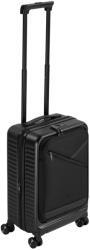 RIVACASE Clark 8180 ECO Hardshell expansion hand cabin luggage 20"/34L negru (4260709015743) Valiza