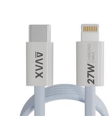 AVAX CB611LB Magnety 27W USB-C - Lightning gyorstöltő kábel, 1 m (CB611LB)
