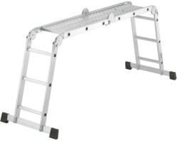 Hailo Scara aluminiu HAILO M60, multifunctionala, 4 X 3 trepte (7412037)