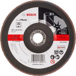Bosch X571 Zirkon legyezőtárcsa, P80 (2608606739)